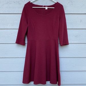 OLD NAVY maroon dress